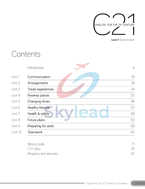 Tải FREE sách C21 English For The 21st Century Level 3 PDF - Teacher's Book