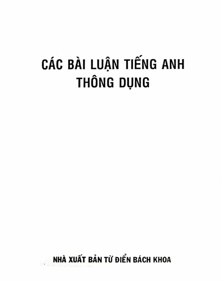 Tải FREE sách Các Bài Luận Tiếng Anh Thông Dụng - Trịnh Thị Phương PDF có tiếng Việt 4 Tải FREE sách Các Bài Luận Tiếng Anh Thông Dụng - Trịnh Thị Phương PDF có tiếng Việt