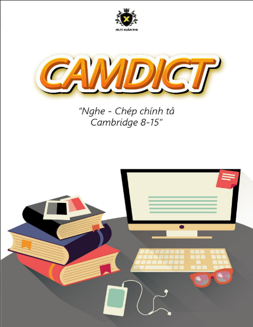 Tải FREE sách Camdict PDF - Nghe Chép Chính Tả Cambridge 8 - 15