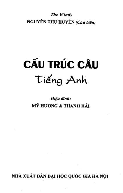 Tải FREE sách Cấu Trúc Câu Tiếng Anh PDF có tiếng Việt 4 Tải FREE sách Cấu Trúc Câu Tiếng Anh PDF có tiếng Việt