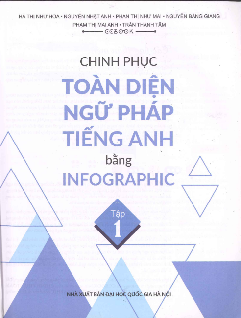 Tải FREE sách PDF Chinh Phục Toàn Diện Ngữ Pháp Tiếng Anh Bằng Infographic