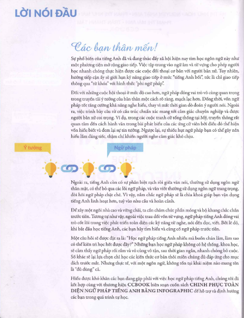 Tải FREE sách PDF Chinh Phục Toàn Diện Ngữ Pháp Tiếng Anh Bằng Infographic