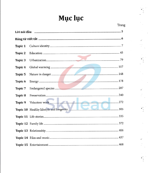 Tải FREE sách 30 Chủ Đề Từ Vựng Tiếng Anh 1 PDF - Trang Anh 7 Tải FREE sách Chủ Đề Từ Vựng Tiếng Anh 1 PDF - Trang Anh