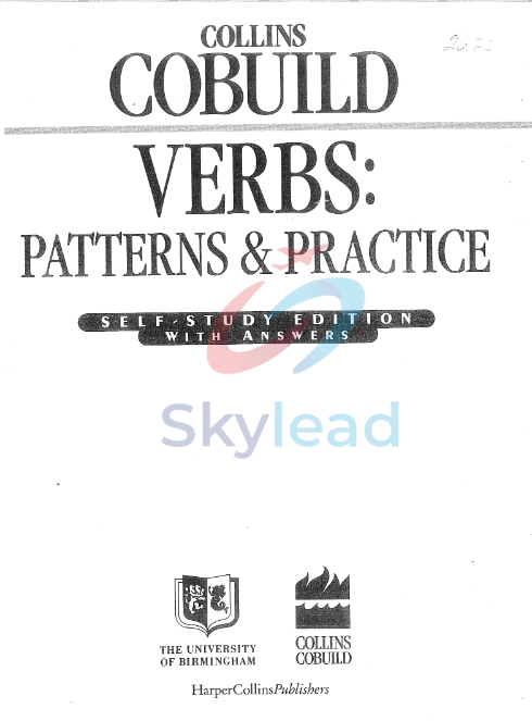 Tải FREE sách Collins Cobuild Verbs Patterns And Practice PDF 7 Tải FREE sách Collins Cobuild Verbs Patterns And Practice PDF