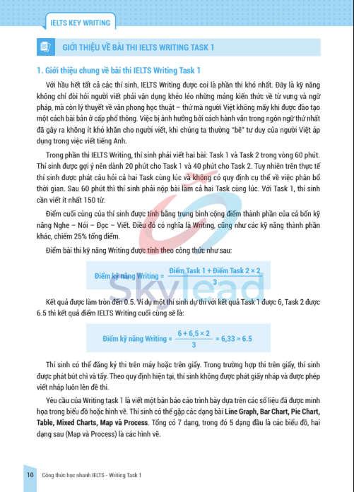 Tải FREE sách Công Thức Học Nhanh IELTS Writing Task 1 PDF có tiếng Việt 1