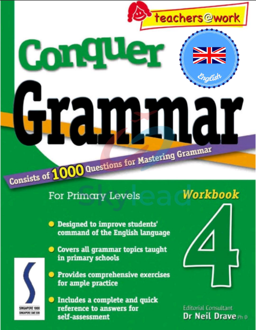 Tải FREE sách Conquer Grammar Workbook 4 PDF