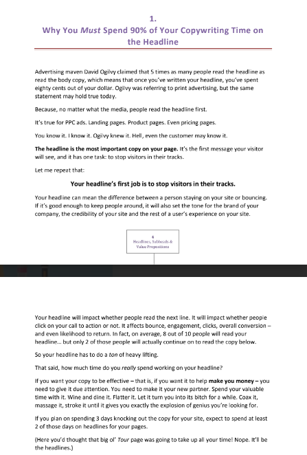 Tải FREE sách Copy Hackers - Headlines, Subheads And Value Propositions Book 2 PDF 3 Tải FREE sách Copy Hackers - Headlines, Subheads And Value Propositions Book 2 PDF