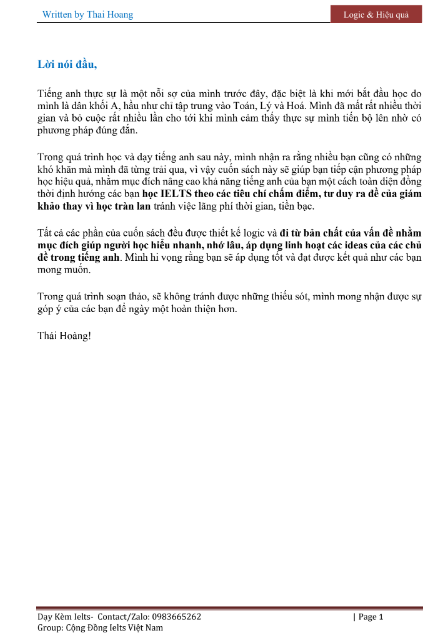 Tải FREE sách Đáp Án IELTS Speaking 2021 - Thái Hoàng PDF có tiếng Việt 4 Tải FREE sách Đáp Án IELTS Speaking 2021 - Thái Hoàng PDF có tiếng Việt