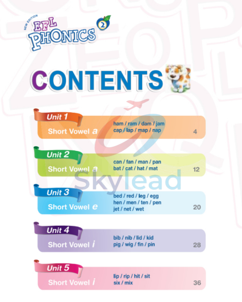 Tải FREE sách EFL Phonics 2 Short Vowel PDF - New Edition