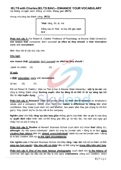 Tải FREE sách Enchance Your Vocabulary Tăng Từ Vựng Học Thuật Reading Level 0 PDF có tiếng Việt 2