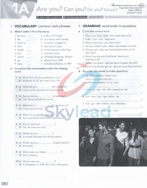 Tải FREE sách PDF English File Pre-Intermediate Workbook With Key - Fourth Edition 7 Tải FREE sách English File Pre-Intermediate Workbook With Key PDF - Fourth Edition