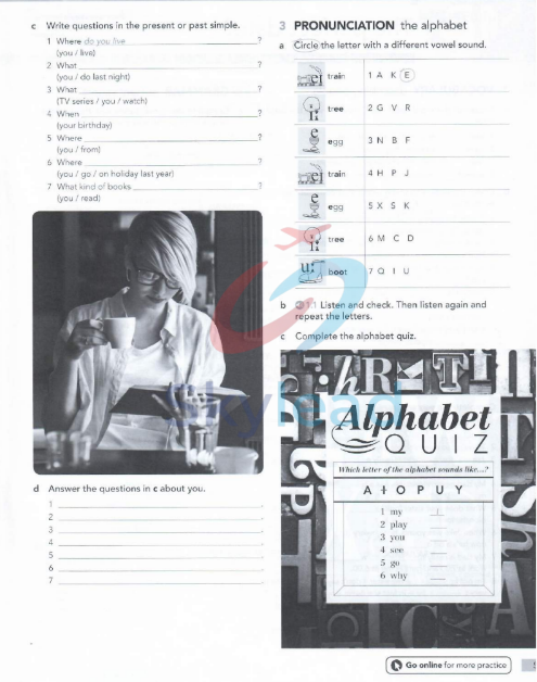 Tải FREE sách PDF English File Pre-Intermediate Workbook With Key - Fourth Edition 6 Tải FREE sách English File Pre-Intermediate Workbook With Key PDF - Fourth Edition