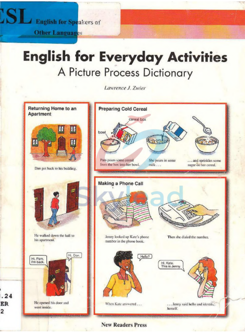 Tải FREE sách English For Everyday Activities PDF - A Picture Process Dictionary