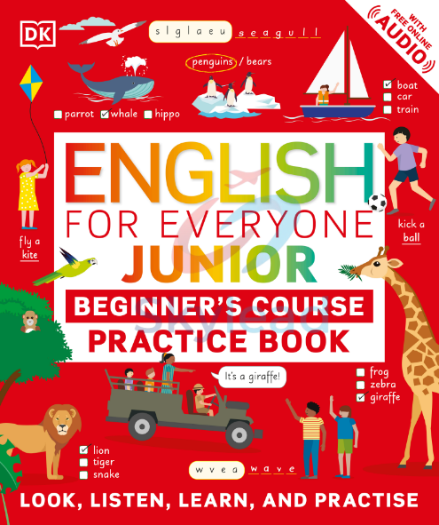 Tải FREE sách English For Everyone Junior Beginner's Course PDF - Practice Book