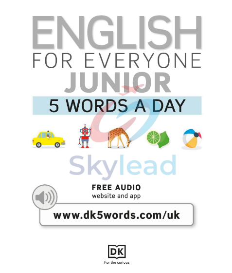 Tải FREE sách English For Everyone Junior PDF - 5 Words A Day
