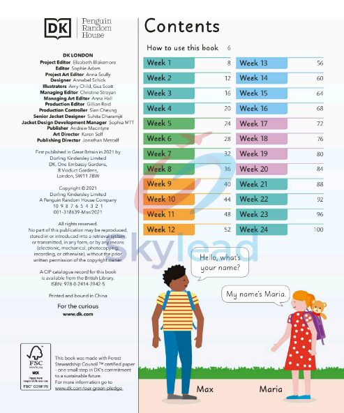 Tải FREE sách English For Everyone Junior PDF - 5 Words A Day