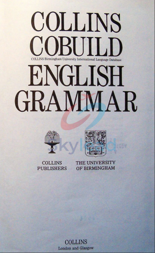 Tải FREE sách English Grammar By Collins Cobuild PDF