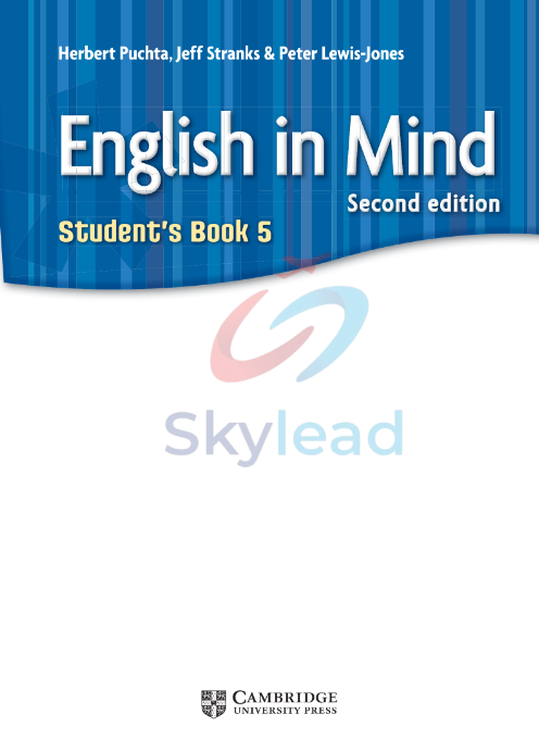 Tải FREE sách English In Mind 5 Student's Book PDF - Second Edition 7 Tải FREE sách English In Mind 5 Student's Book PDF - Second Edition