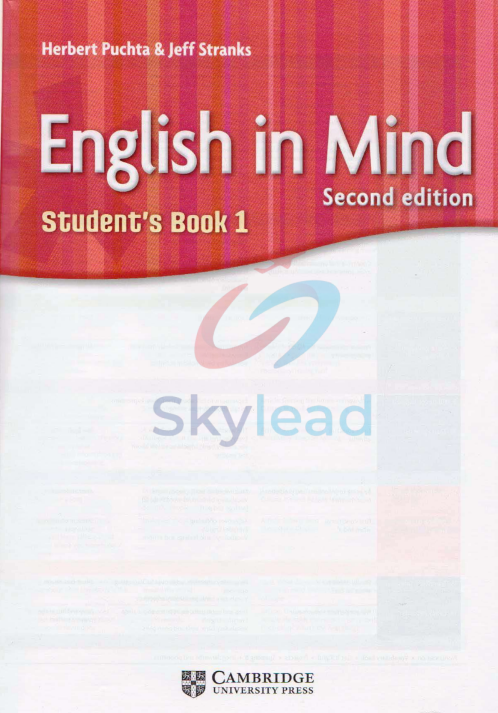 Tải FREE sách English In Mind Student's Book 1 PDF - Second Edition 7 Tải FREE sách English In Mind Student's Book 1 PDF - Second Edition