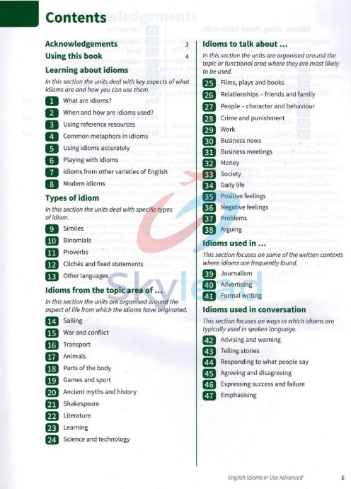 Tải FREE sách English Indioms In Use Advanced PDF - Second Edition 7 Tải FREE sách English Indioms In Use Advanced PDF - Second Edition