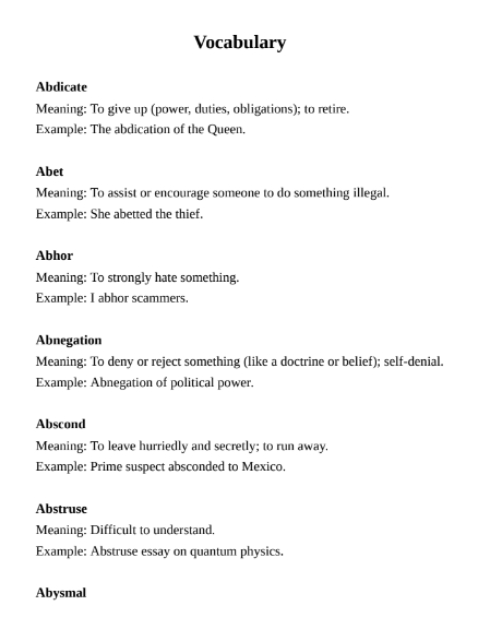 Tải FREE sách English Vocabulary C1 2022 PDF - 5th Edition