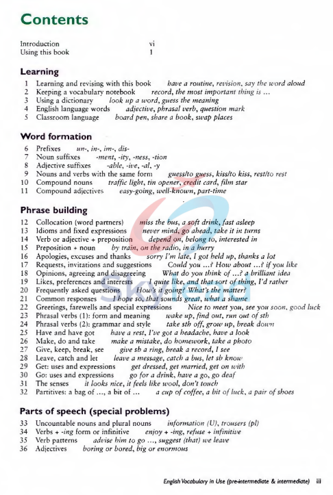 Tải FREE sách English Vocabulary In Use PDF - Pre-Intermediate And Intermediate Second Edition 7 Tải FREE sách English Vocabulary In Use PDF - Pre-Intermediate And Intermediate Second Edition