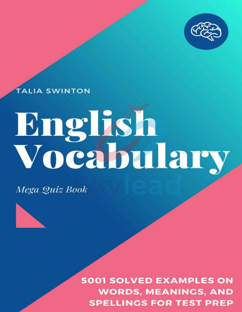 Tải FREE sách English Vocabulary Mega Quizz Book PDF