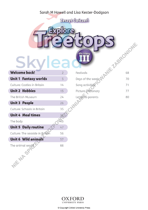 Tải FREE sách Explore Treetops dla klasy III PDF