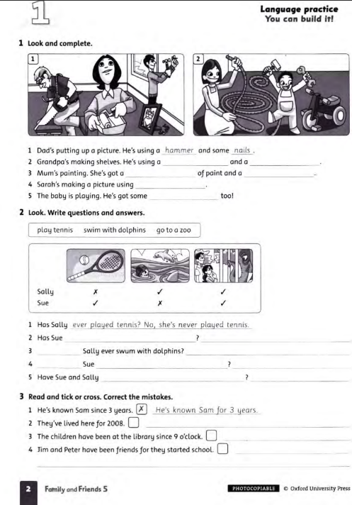 Tải FREE sách Family And Friends 5 Photocopy Masters PDF