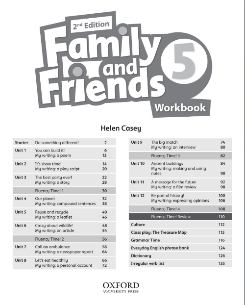 Tải FREE sách Family And Friends 5 Workbook PDF - 2nd Edition