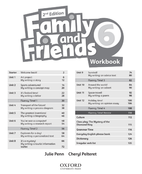 Tải FREE sách Family And Friends 6 Workbook PDF - 2nd Edition