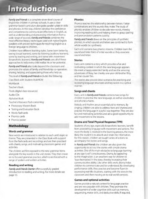 Tải FREE sách Family And Friends Starter PDF - Teacher's Book