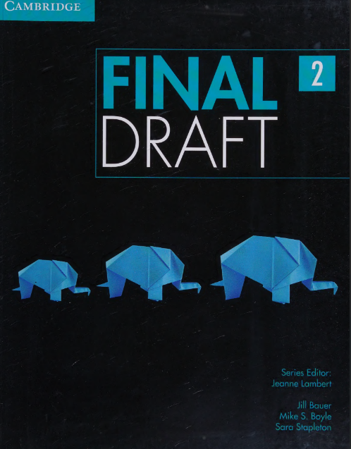 Tải FREE sách Final Draft 2 Cambridge PDF