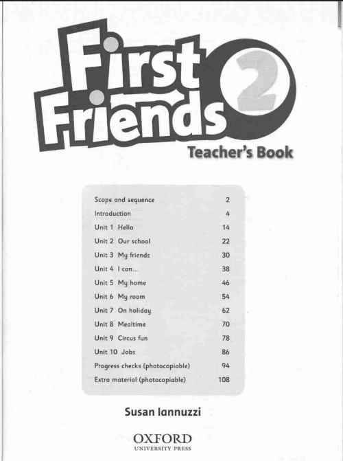 Tải FREE sách First Friends 2 PDF - Teacher's Book