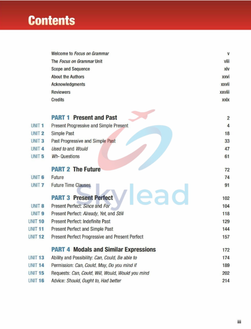 Tải FREE sách Focus On Grammar 3 PDF - Fifth Edition 7 Tải FREE sách Focus On Grammar 3 PDF - Fifth Edition