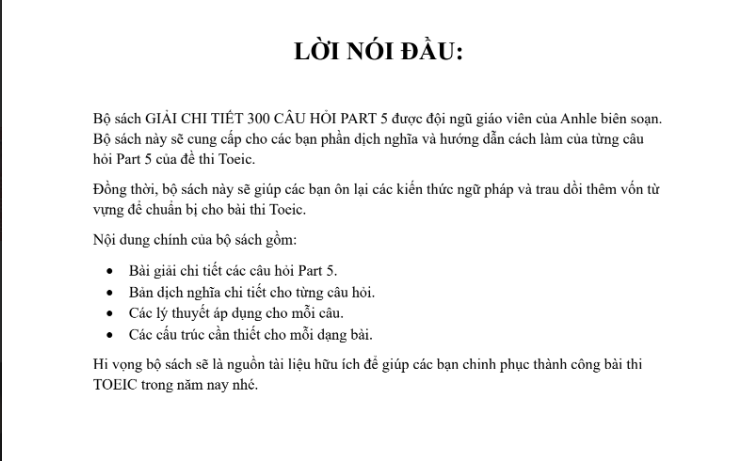 Tải FREE sách Giải Chi Tiết 300 Câu Hỏi Part 5 PDF có tiếng Việt 4 Tải FREE sách Giải Chi Tiết 300 Câu Hỏi Part 5 PDF có tiếng Việt