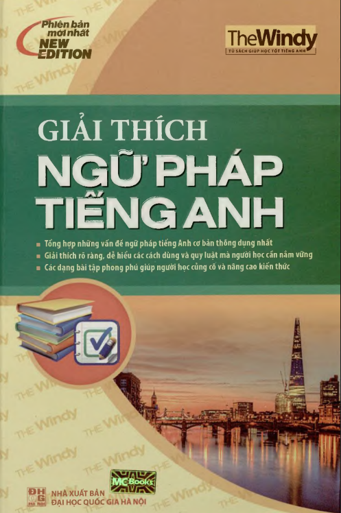 Tải FREE sách Giải Thích Ngữ Pháp Tiếng Anh - Đại Lợi, Hương Giang PDF