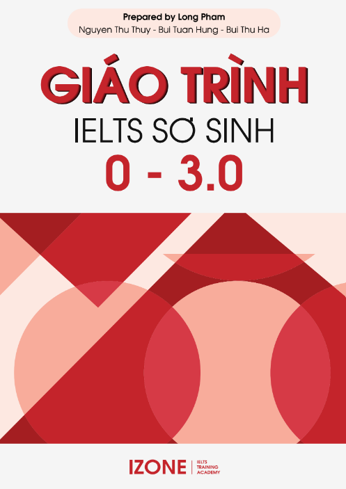 Tải FREE sách Giáo Trình IELTS Sơ Sinh 0 - 3.0 PDF có tiếng Việt