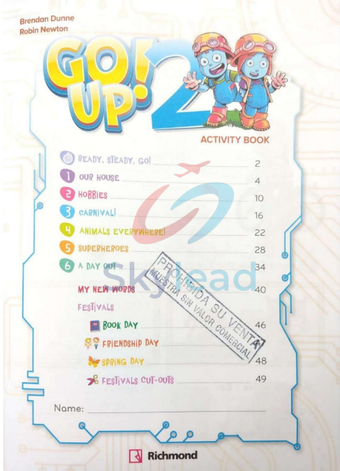 Tải FREE sách Go Up 2 Activity Book PDF - Tác giả Brendan Dunne And Robin Newton 7 Tải FREE sách Go Up 2 Activity Book PDF - Tác giả Brendan Dunne And Robin Newton