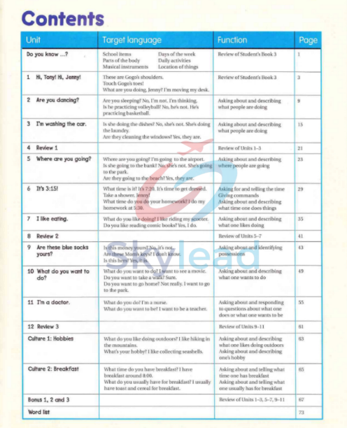 Tải FREE sách Gogo Loves English 4 New Edition PDF