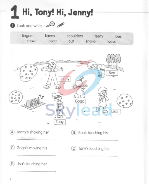 Tải FREE sách Gogo Loves English 4 Writing Book PDF - New Edition