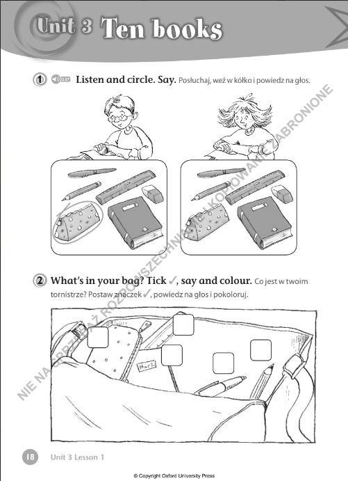 Tải FREE sách Gold Sparks – dla klasy I PDF