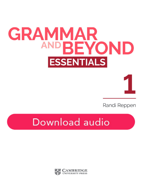 Tải FREE sách Grammar And Beyond Essentials 1 PDF