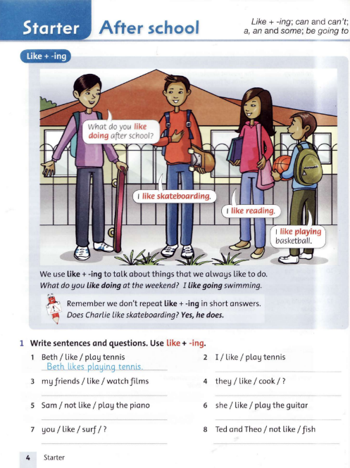 Tải FREE sách Grammar Friends 4 PDF By Eileen Flannigan