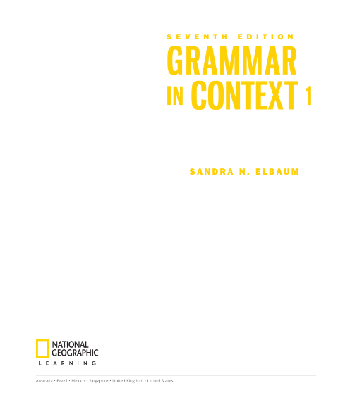 Tải FREE sách Grammar In Context 1 PDF - Seventh Edition 4 Tải FREE sách Grammar In Context 1 PDF - Seventh Edition