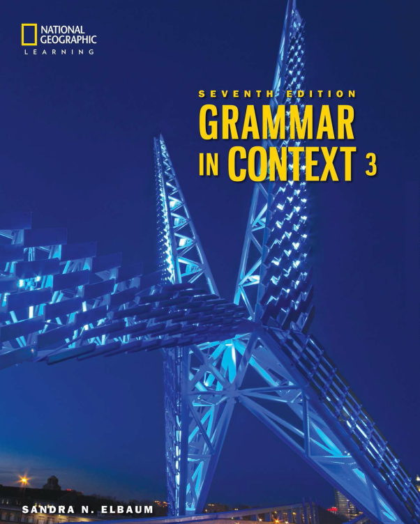 Tải FREE sách Grammar In Context 3 PDF - Seventh Edition