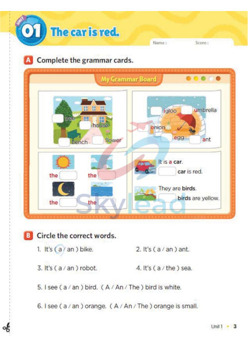 Tải FREE sách Grammar Space Kids 2 Workbook PDF