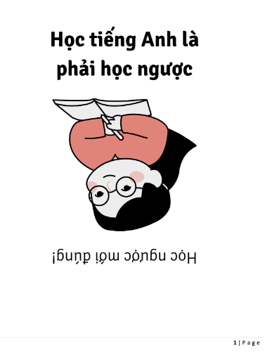 Tải FREE sách Học Tiếng Anh Là Phải Học Ngược PDF có tiếng Việt