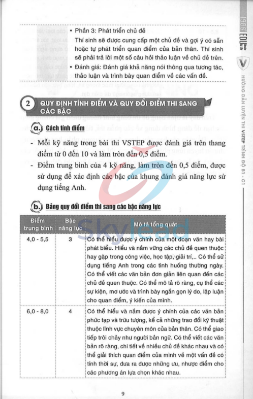Tải FREE sách Hướng Dẫn Luyện Thi Vstep Trình Độ B1 - C1 PDF có tiếng Việt 3