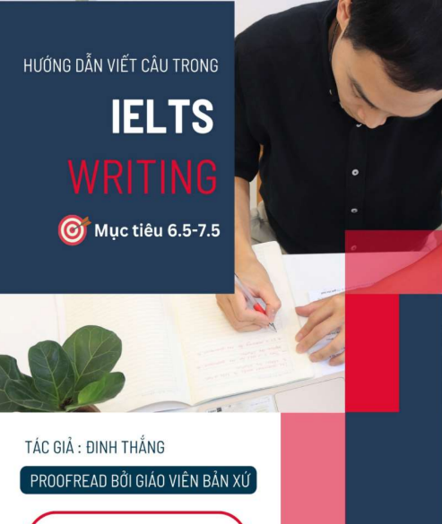 Tải FREE sách Hướng Dẫn Viết Câu Trong IELTS WRITING PDF có tiếng Việt
